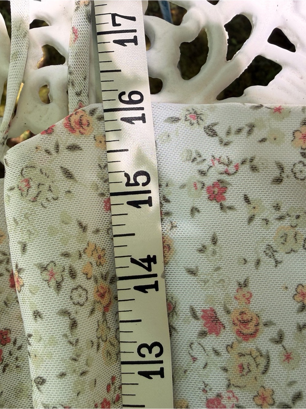 NWOT Caution To The Wind Cream Floral Slip Dress with Pink and Green Print - Picture 7 of 7